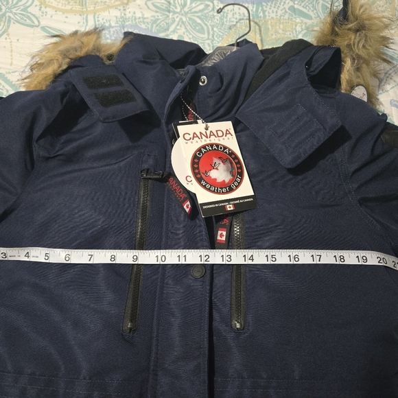 Med Canada Weather Gear womans coat, navy blue - Picture 6 of 6